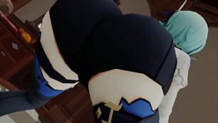 Mmd impacto genshin eula hentai 4