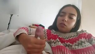 Carolina elizabeth Santana González mamando el pene en pirque chilena