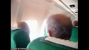 En avión